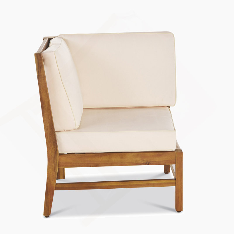CHAISE D'ANGLE, CRÈME