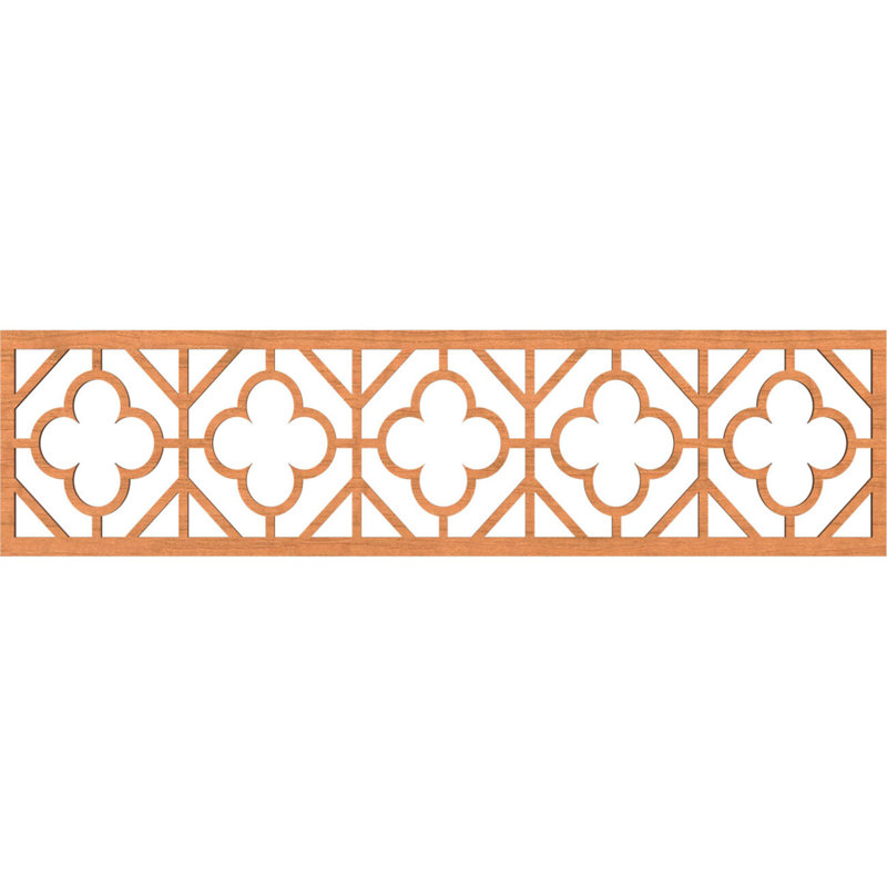 Moulure Hazelton, H 12 po x l 47 po x P 0,25 po, Cerisier