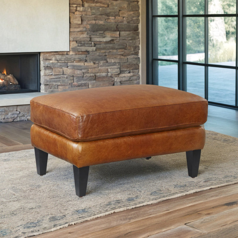 Jane Ottoman in Morgan Flax, Ten Gallon Hat Hoss