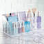 Organisateur de palette de cosmétiques Clarity pour meuble-lavabo ou armoire - 5 compartiments, transparent