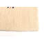 Tapis beige Kashkuli Gabbeh 4 pi 1 po x 5 pi 8 po