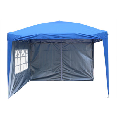 Isgro 3m x 3m Metal Pop-Up Gazebo