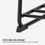 Clothing Rack With 2 Shelves, 6 S Hooks