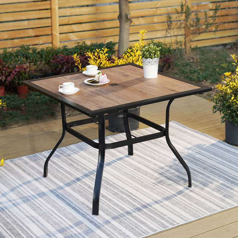 4 - Person Patio Dining Set with Square Table