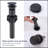 2-Handle 8 Inch Widespread Bathroom Sink Faucet Oil Rubbed Bronze Lavatory Faucet 3 Hole 360° Swivel Spout Vanity Sink Basin Faucets With Pop Up Drain Assembly And Cupc Water Supply Hoses