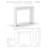Beveled Curved Cast Stone Fireplace Surround with Beveled Hearth-103565015-103565013