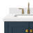 Cambridge 37'' Single Bathroom Vanity with White Quartz Top-1898679643