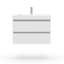 Ensemble de meuble-lavabo mural simple 36 po Valero
