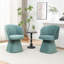 Chaise rembourrée pivotante en velours Dantzler-1966709622