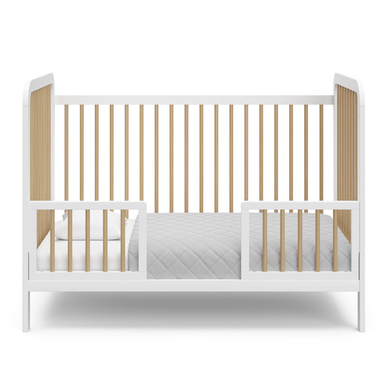 Ensemble de barrière de sécurité pour tout-petit, Blanc / Bois flotté