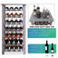 Coltan 28 Bottle Solid Wood Floor Wine Bottle Rack-2017643901