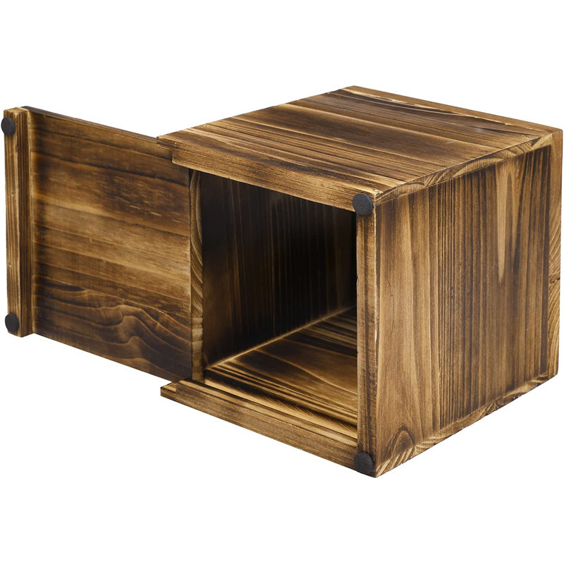 Tissue Box Cover, Brown