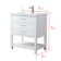 Vicini 30'' Single Vanity with Ceramic Top