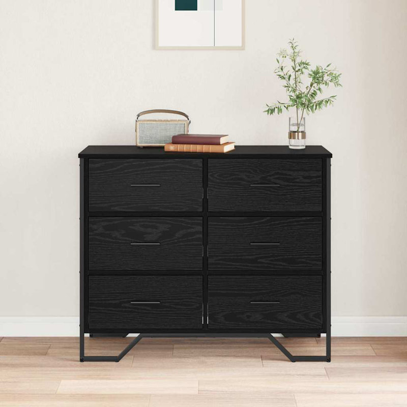 Rectangle Accent Chest, Black Oak