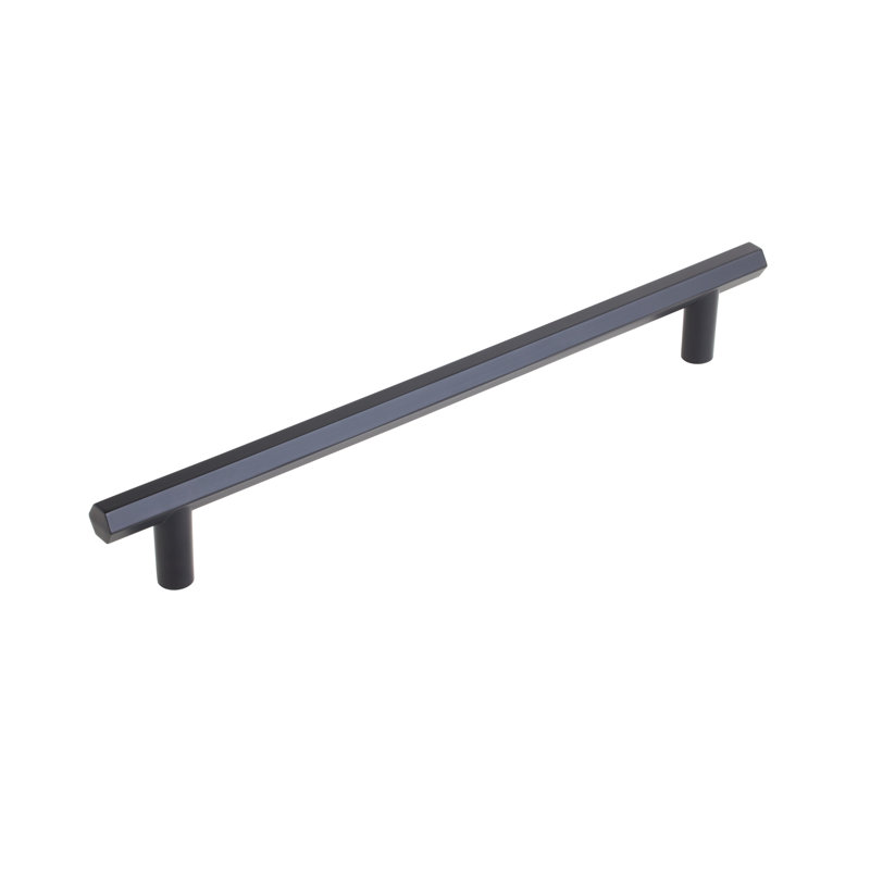 Emtek Mod Hex Appliance Pull 12" Centre-to-Centre, Flat Black