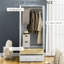 2 Door Manufactured Wood Wardrobe