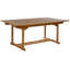 Catriona Outdoor 9 - Piece Teak Dining Set with Cushions