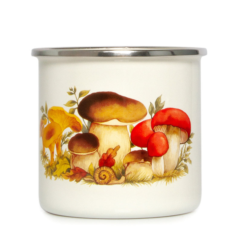 Tasse de camping champignon
