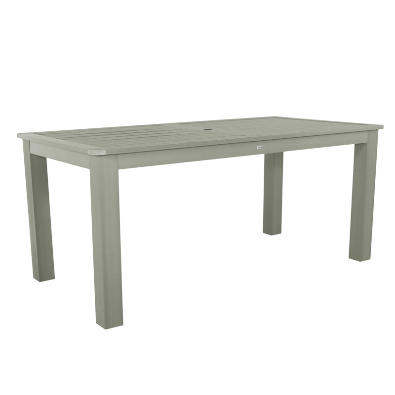 Table de salle à manger Highlawn, H 36 po x l 42 po x P 84 po, Eucalyptus