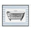 Ornement de baignoire rétro sur rayures, estampe numérique, design par lettré et doublé-1065756679-1065756678