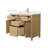 Pendry 42" Freestanding Single Bathroom Vanity with Cultured Marble Top-114679636-125025923-125025924