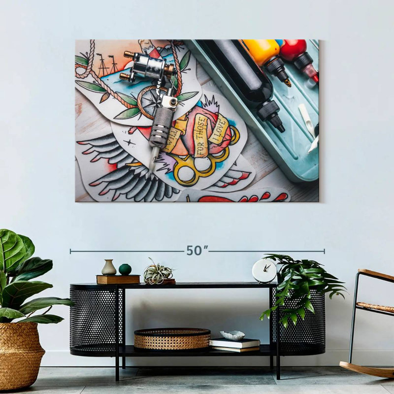 Senne Tattoo Essentials, 32" H x 48" W