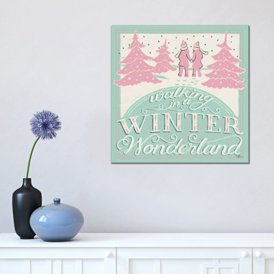 Merry Little Christmas III Vintage 1 Piece Wrapped Canvas Wall Art