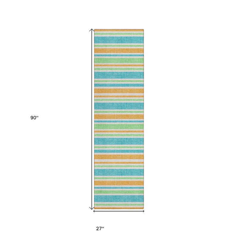 Tapis de couloir d'extérieur 8 pi
