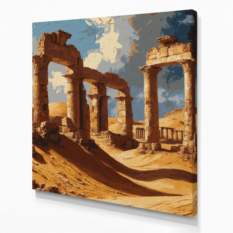 Art mural sur toile Sci Fi Desert