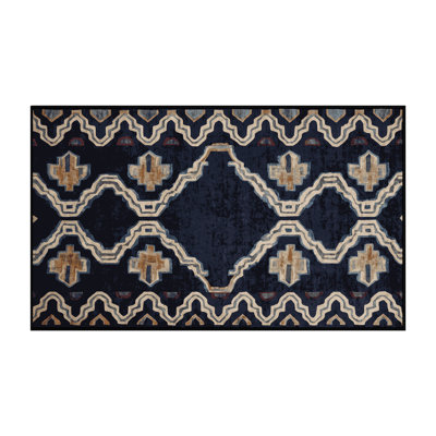 Machine Washable Grey Area Rug
