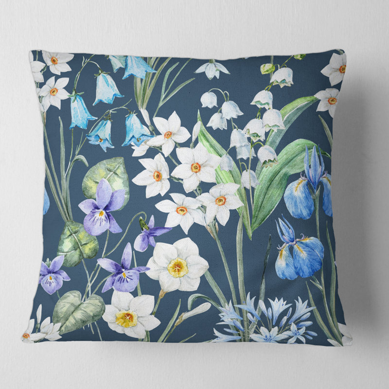 Housse de coussin carré et insert, 18" x 18"