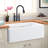 30'' L Single Bowl Ceramic Kitchen Sink