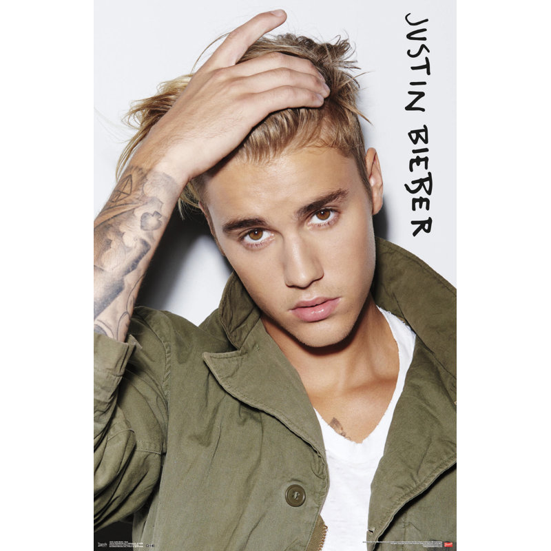 « justin bieber », impression sur papier