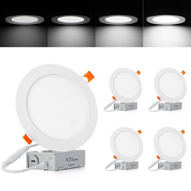 LED Recessed Lighting Kit, 6-Inch, Slim, LED LIGHTING