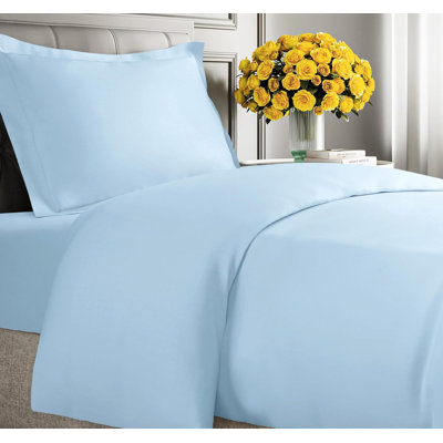 Premium 3-Piece Duvet Cover Set - Hotel Quality Soft & Cooling Comforter Cover With Zipper & Matching Pillowcases