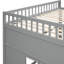 Lit mezzanine robuste et fonctionnel avec échelle, adapté à divers styles de décoration et idéal pour une utilisation à long terme-418838090-418838091