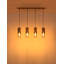 Alany 4 - Light Bronze Geometric Pendant