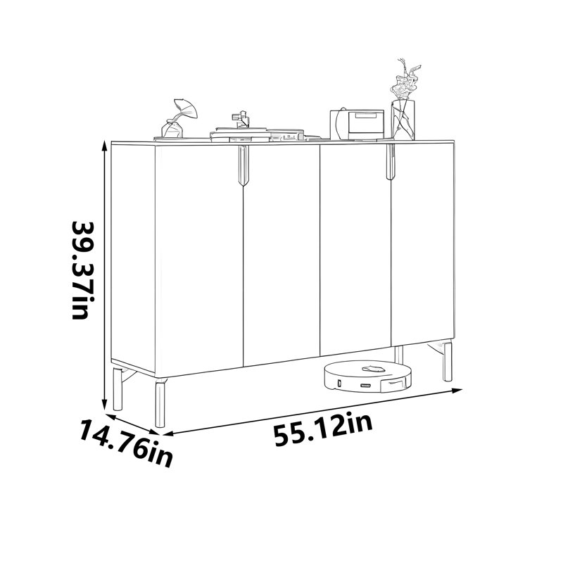 Edmundson, 39.37" H x 55.12" W x 14.76" D
