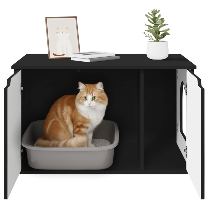 50.5cm H Cat Tree, Black