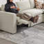 Canapé modulaire inclinable électrique 2 pièces Lana-469368623