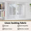 Suzzy Semi Sheer Curtain Pair-481211913-481211914