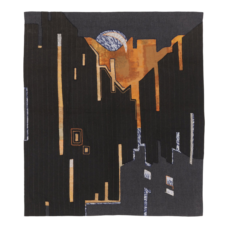 Cotton and Silk Area Rug