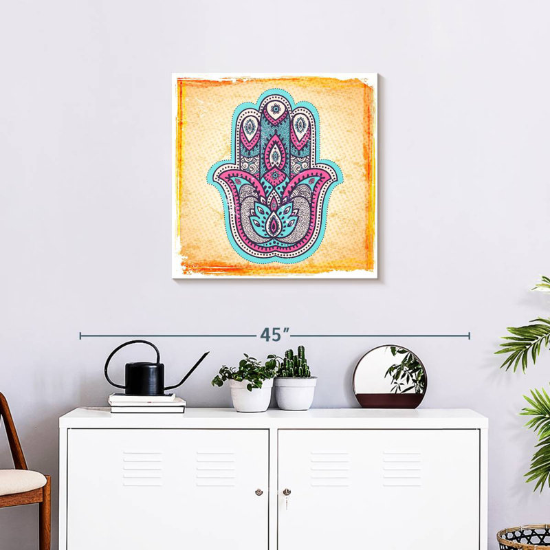 Main de hamsa colorée Kerrick