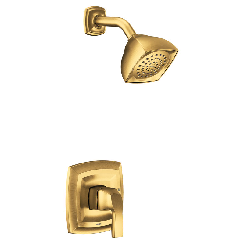 Voss Shower Faucet, Brushed Gold