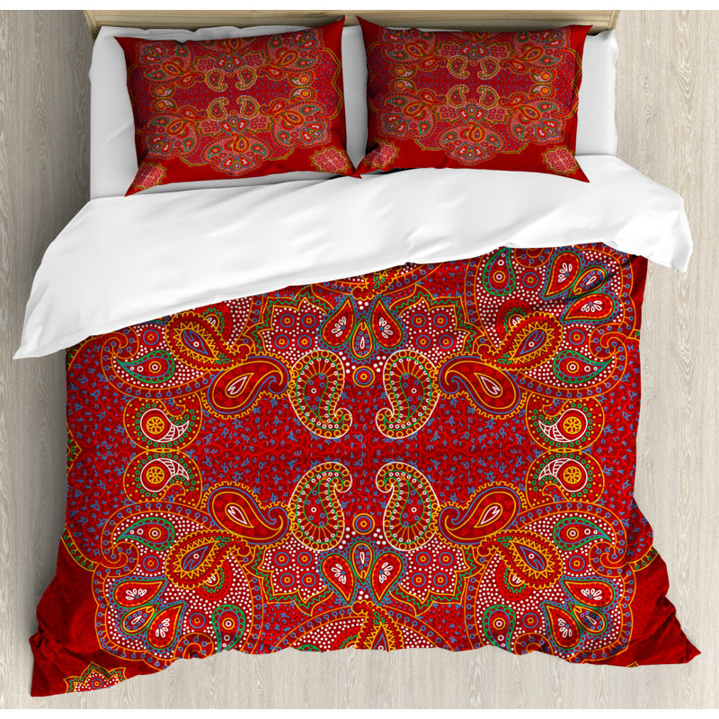 Melville 260 TC Duvet Cover Set, Double - 2 Standard Pillowcases