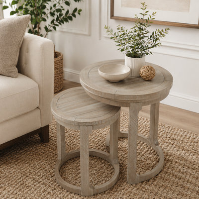 Ensemble de tables rondes 24 "2PCS