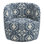 Fauteuil demi-tonneau pivotant Mina