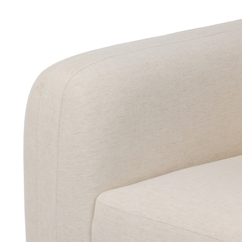 Nara Swivel Armchair, Crypton Nomad Snow