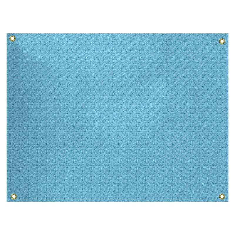 Tapisserie murale hexagonale en treillis, H 27,5 po x l 37,5 po
