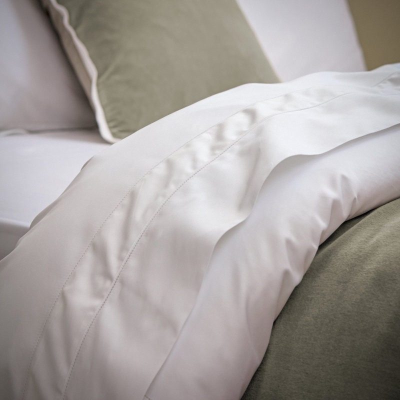 Balmoral Flat Sheet, White, California King/King Flat Sheet